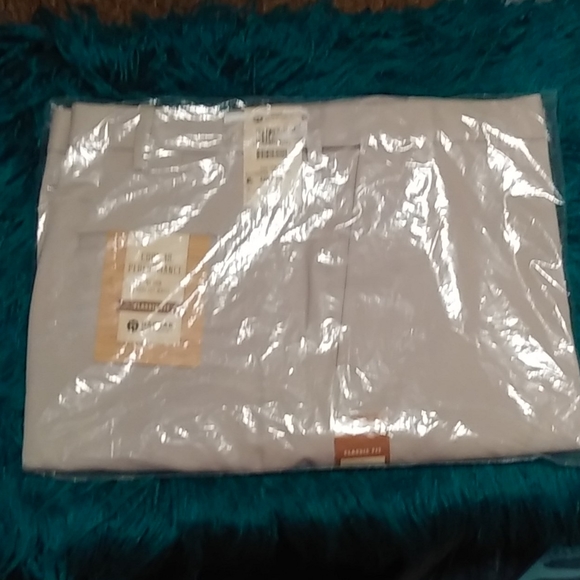 Haggar Cool 18 Classic Fit Plain Front Pants NWT - Picture 3 of 5